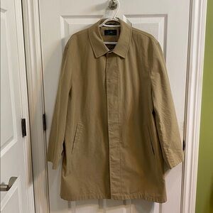 Lauren Ralph Lauren 3/4 Rain Trench Driving Coat Mens Size Medium RN# 21510 Fall